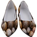 Snail Shells Pattern Arianta Arbustorum Women s Block Heels  View1