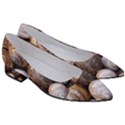 Snail Shells Pattern Arianta Arbustorum Women s Block Heels  View3