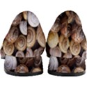 Snail Shells Pattern Arianta Arbustorum Women s Block Heels  View4