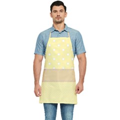 Orange-polkadots Kitchen Apron by nate14shop