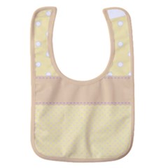 Orange-polkadots Baby Bib by nate14shop