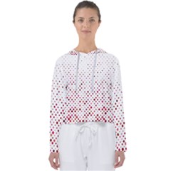 Pattern-polkadots Women s Slouchy Sweat