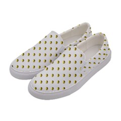 Polka 01 Women s Canvas Slip Ons by nate14shop