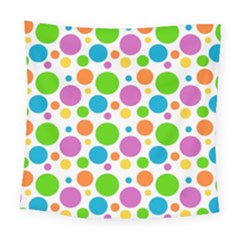 Polka-dot-callor Square Tapestry (large)