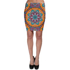 Mandala Spirit Bodycon Skirt