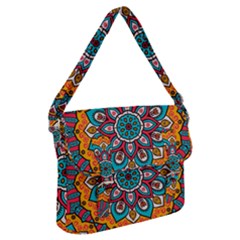 Mandala Spirit Buckle Messenger Bag by zappwaits