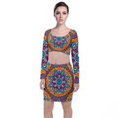 Mandala Spirit Top And Skirt Sets by zappwaits