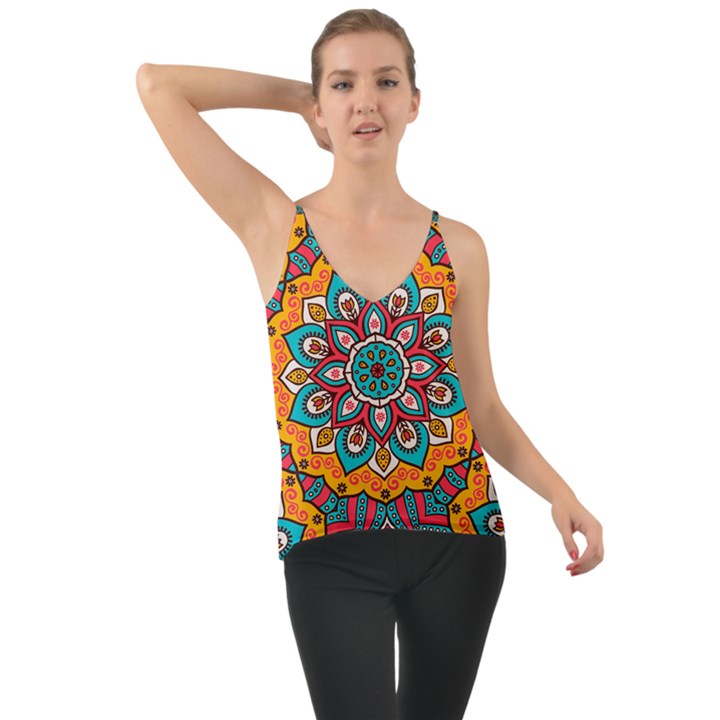 Mandala Spirit Chiffon Cami