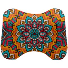 Mandala Spirit Head Support Cushion by zappwaits