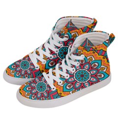 Mandala Spirit Men s Hi-top Skate Sneakers