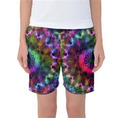 Pride Mandala Women s Basketball Shorts by MRNStudios