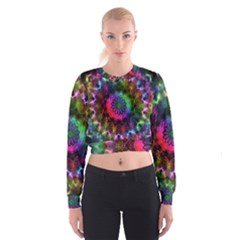 Pride Mandala Cropped Sweatshirt by MRNStudios