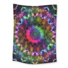 Pride Mandala Medium Tapestry by MRNStudios