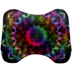 Pride Mandala Head Support Cushion by MRNStudios