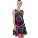 Pride Mandala Frill Swing Dress View1