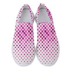 Polkadot-pattern Women s Slip On Sneakers by nate14shop