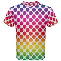 Polka-dots-callor Men s Cotton Tee by nate14shop