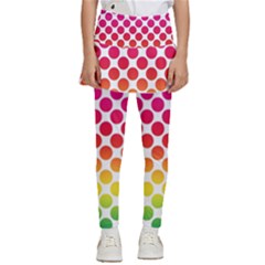 Polka-dots-callor Kids  Skirted Pants by nate14shop