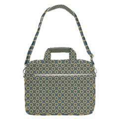 Polka-dots-gray Macbook Pro 16  Shoulder Laptop Bag by nate14shop