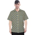 Polka-dots-gray Men s Hawaii Shirt View1