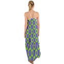 Polka-dots-green-blue Cami Maxi Ruffle Chiffon Dress View2