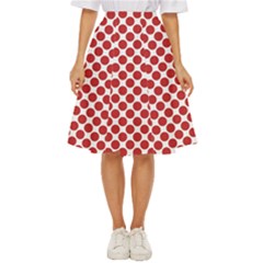 Polka-dots-polkared Classic Short Skirt