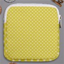 Polka-dots-yellow Mini Square Pouch View2