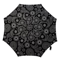 Seamless Paisley Pattern Hook Handle Umbrellas (medium) by nate14shop