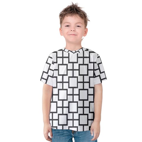 Square Kids  Cotton Tee by nate14shop