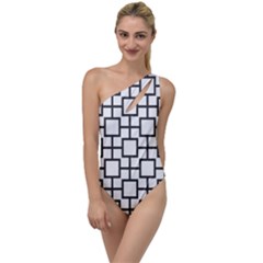 Square To One Side Swimsuit by nate14shop