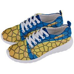 Combo Blue Yellow Men s Lightweight Sports Shoes by nate14shop