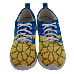 Combo Blue Yellow Athletic Shoes by nate14shop