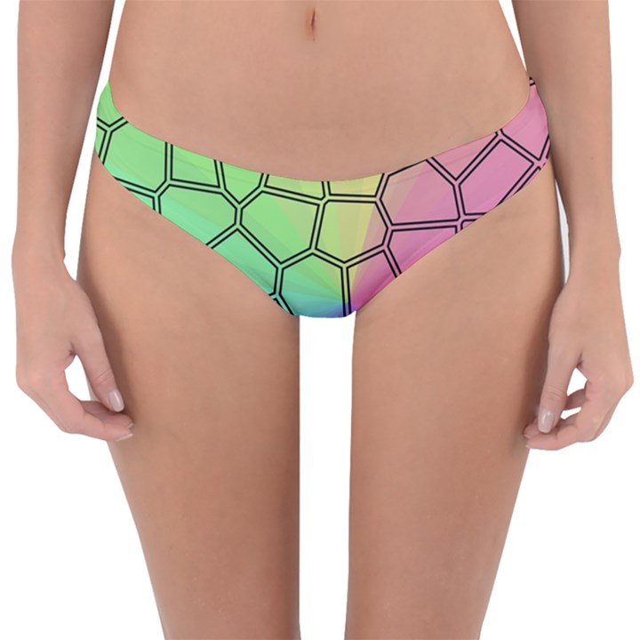 Comb-the Sun Reversible Hipster Bikini Bottoms