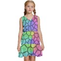 Comb-the Sun Kids  Sleeveless Tiered Mini Dress View1