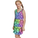 Comb-the Sun Kids  Sleeveless Tiered Mini Dress View2