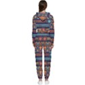 Bohemian-ethnic-seamless-pattern-with-tribal-stripes Cropped Zip Up Lounge Set View2