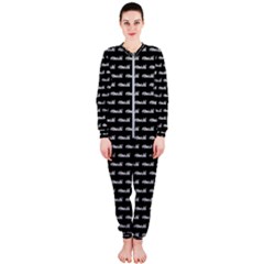 Be Wild Text Motif Pattern Onepiece Jumpsuit (ladies) by dflcprintsclothing