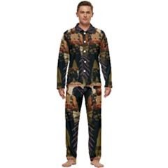 Screenshot 20220701-212826 Piccollage Men s Long Sleeve Velvet Pocket Pajamas Set by MDLR