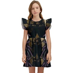 Mdlr Kids  Winged Sleeve Dress by MDLR