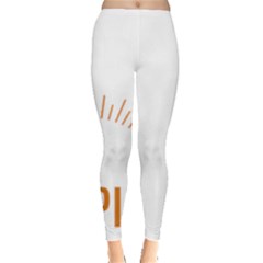 I Love Camping Leggings  by PFashionArt