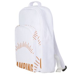 I Love Camping Double Compartment Backpack by PFashionArt