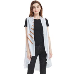 I Love Camping Sleeveless Chiffon Waistcoat Shirt