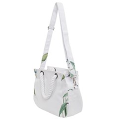 Tropical Love Rope Handles Shoulder Strap Bag by designsbymallika