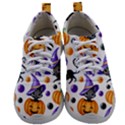 Halloween Cat Pattern Mens Athletic Shoes View1