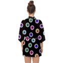 Eye Halloween Pattern Half Sleeve Chiffon Kimono View2