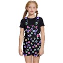 Eye Halloween Pattern Kids  Short Overalls View1