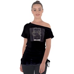 Tarot - Death - Off Shoulder Tie-up Tee