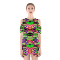 Lb Dino Shoulder Cutout One Piece Dress by Thespacecampers