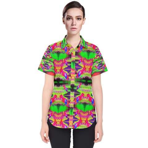 Lb Dino Women s Short Sleeve Shirt by Thespacecampers