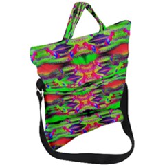 Lb Dino Fold Over Handle Tote Bag by Thespacecampers